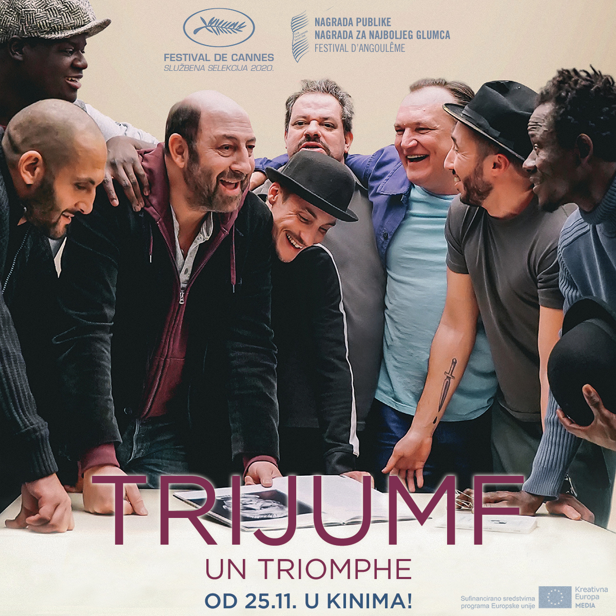 Francuska komedija ‘Trijumf’ u hrvatskim kinima